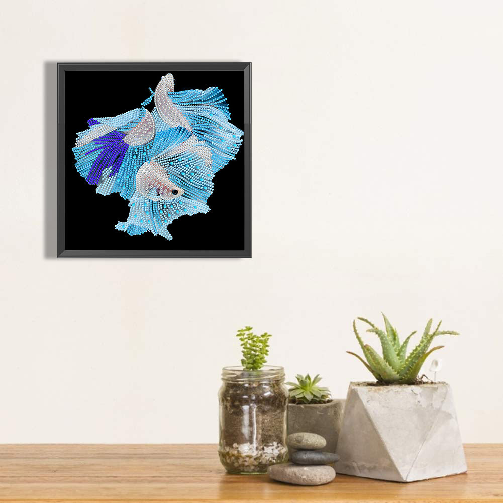 Koi Fish - Special Shaped Drill Diamond Painting 30*30CM