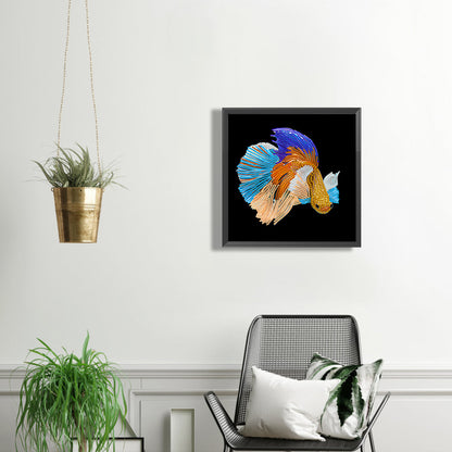 Koi Fish 30*30CM(Canvas) Special Shaped Drill Diamond Painting