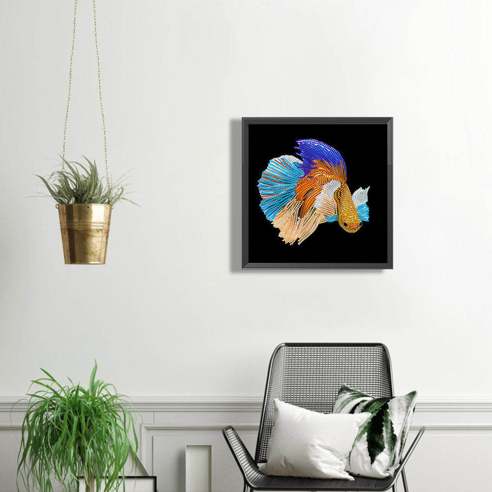 Koi Fish - Special Shaped Drill Diamond Painting 30*30CM