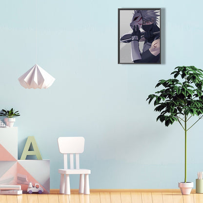 Hatake Kakashi - Full Round Drill Diamond Painting 30*40CM