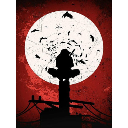 Uchiha Itachi - Full Round Drill Diamond Painting 30*40CM