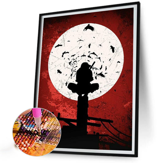 Uchiha Itachi - Full Round Drill Diamond Painting 30*40CM