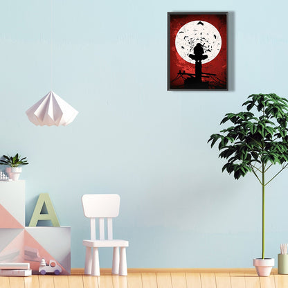 Uchiha Itachi - Full Round Drill Diamond Painting 30*40CM