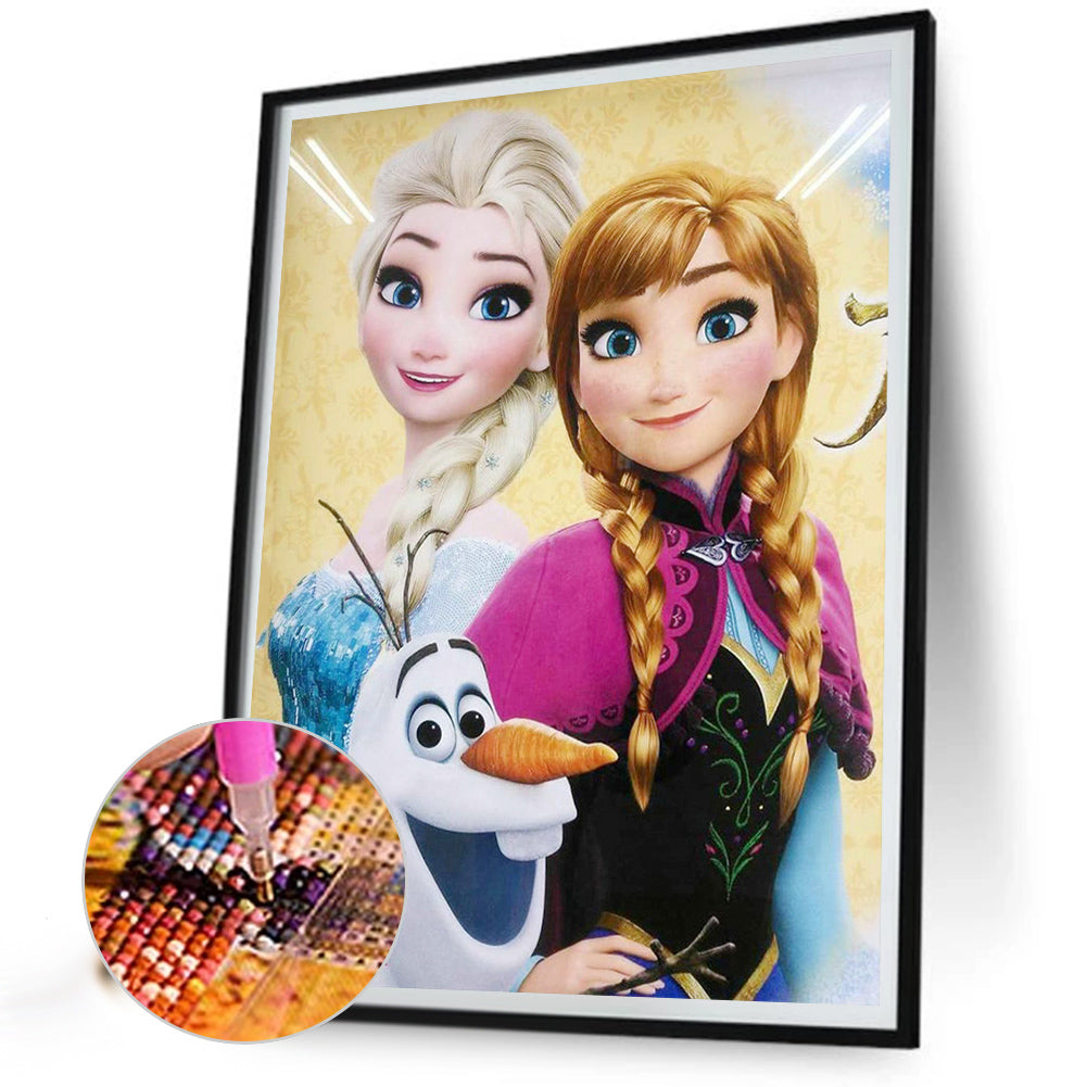 Frozen - Full Square Drill Diamond Painting 40*50CM
