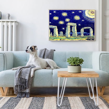 Stonehenge - Full Round Drill Diamond Painting 50*40CM