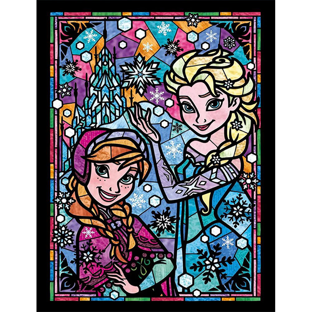 Frozen - Full Round Drill Diamond Painting 30*40CM