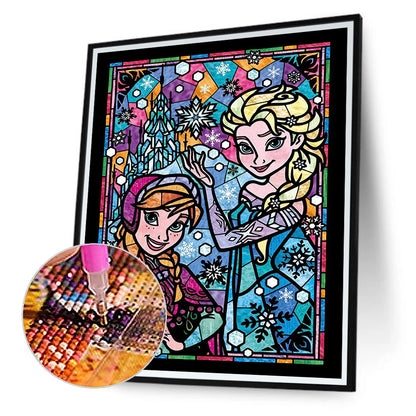 Frozen - Full Round Drill Diamond Painting 30*40CM
