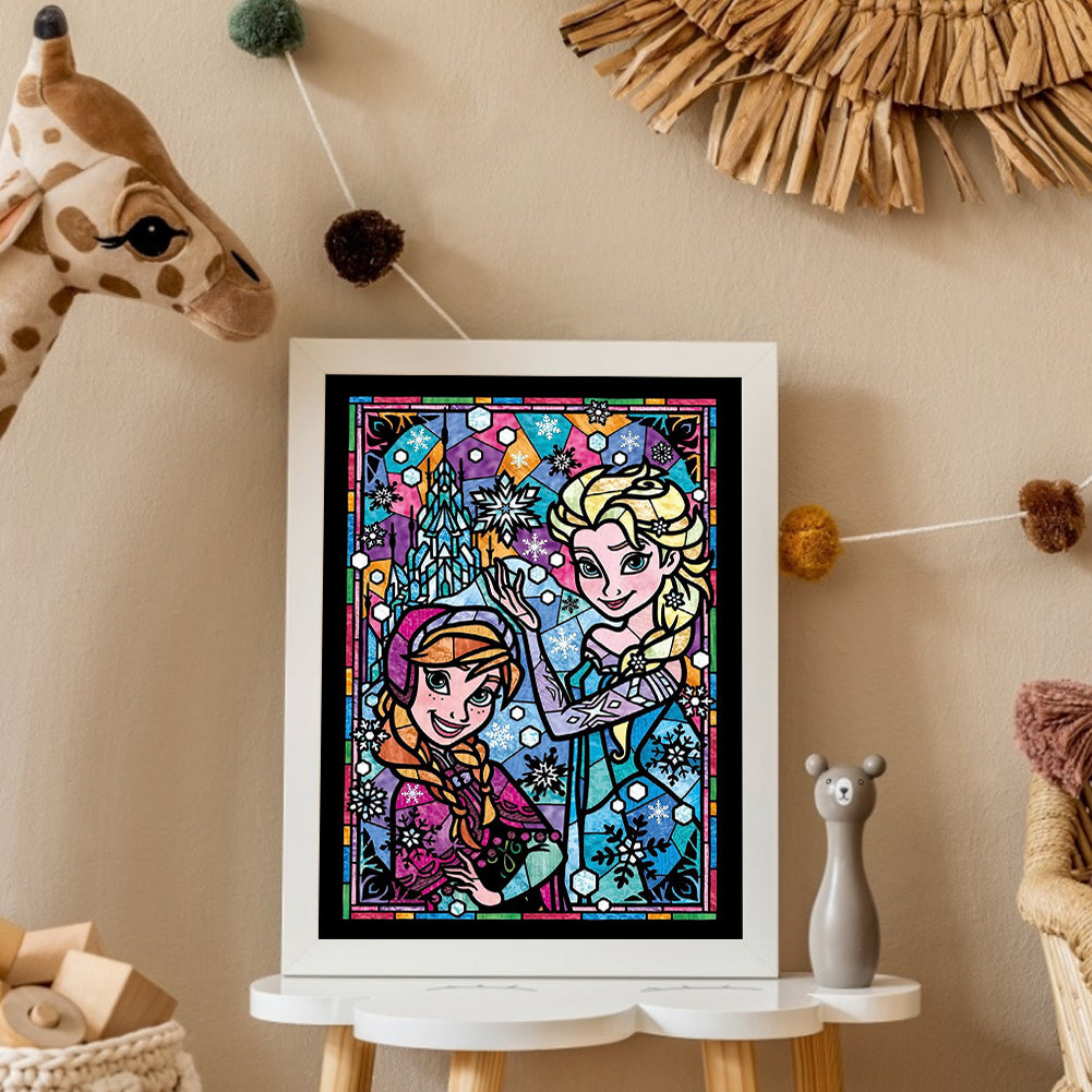 Frozen - Full Round Drill Diamond Painting 30*40CM