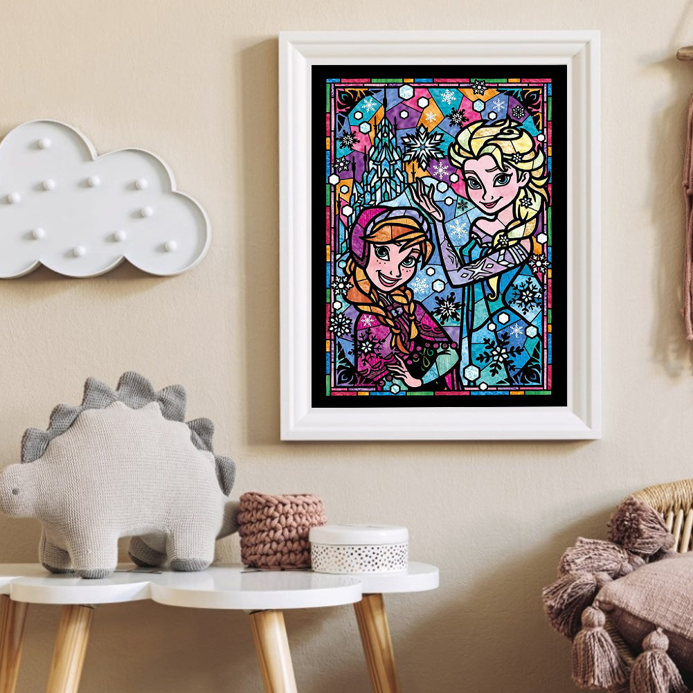 Frozen - Full Round Drill Diamond Painting 30*40CM