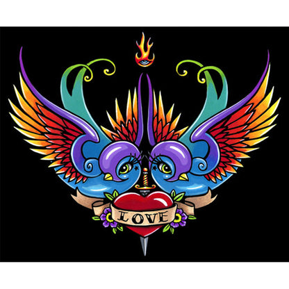 Asuka Love - Full Round Drill Diamond Painting 40*30CM