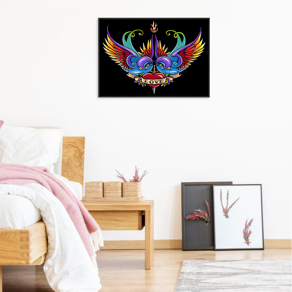 Asuka Love - Full Round Drill Diamond Painting 40*30CM