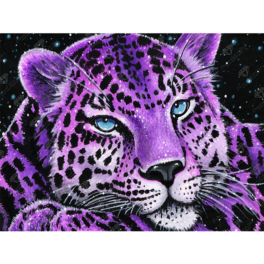 Tiger - Full Round Drill Diamond Painting 40*30CM