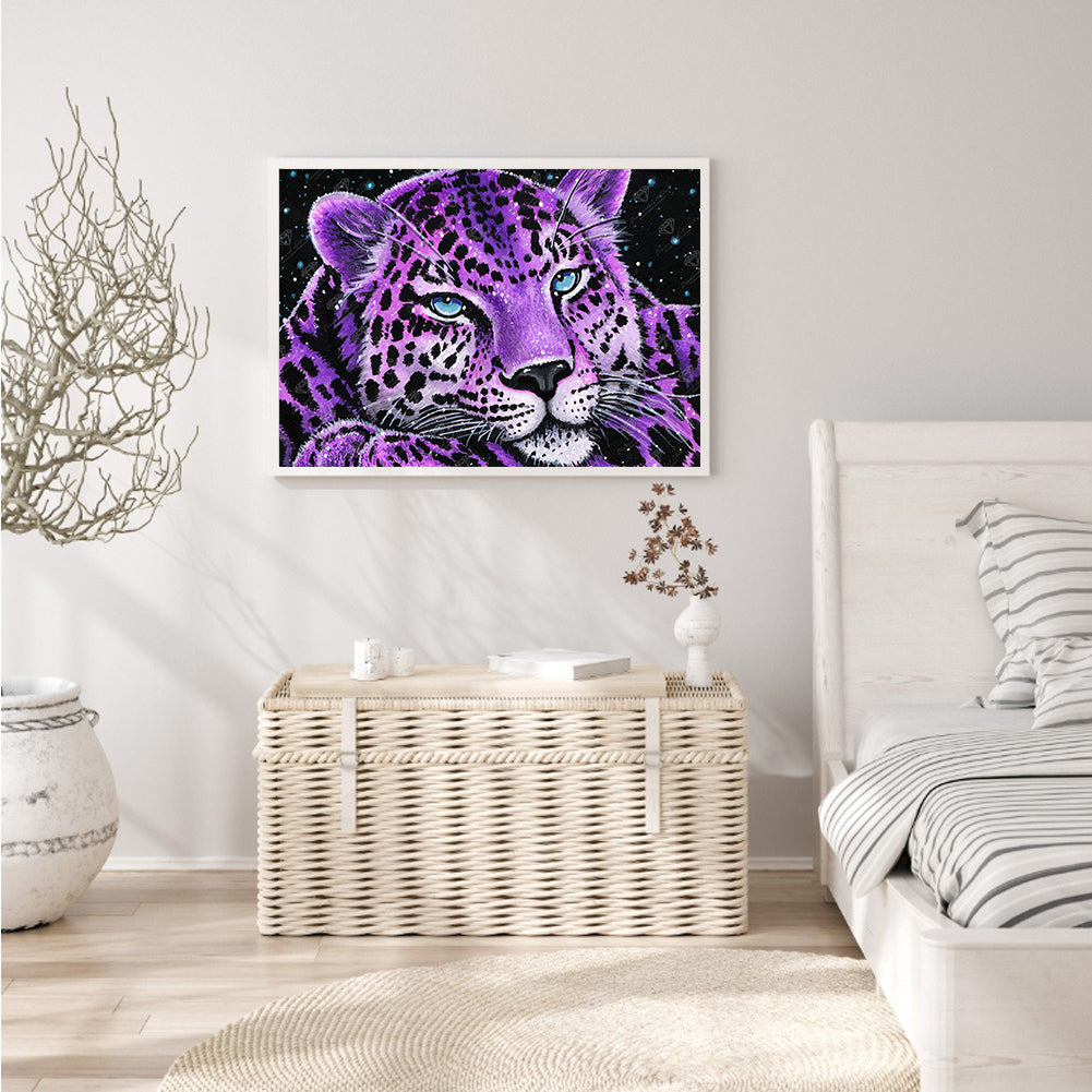 Tiger - Full Round Drill Diamond Painting 40*30CM