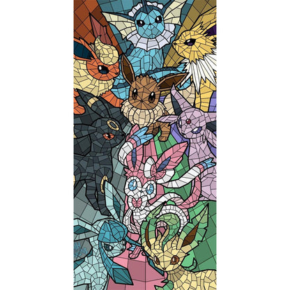 Pok¨¦mon Series - Full Round Drill Diamond Painting 30*70CM