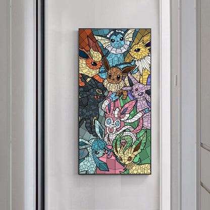 Pok¨¦mon Series - Full Round Drill Diamond Painting 30*70CM