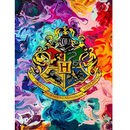 Harry Potter Badge - Full Square Drill Diamond Painting 50*60CM
