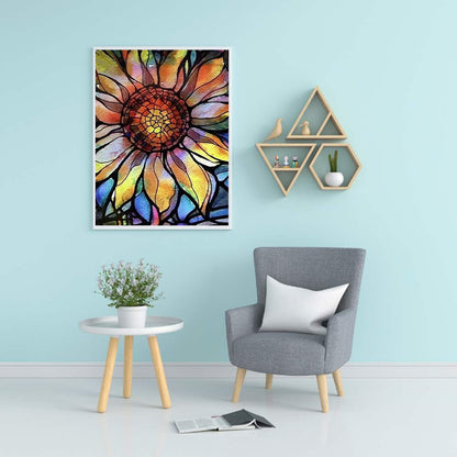 Sunflower - Full Round Drill Diamond Painting 40*50CM