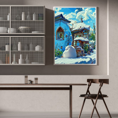 Cotton Cloud - Full Round Drill Diamond Painting 40*50CM