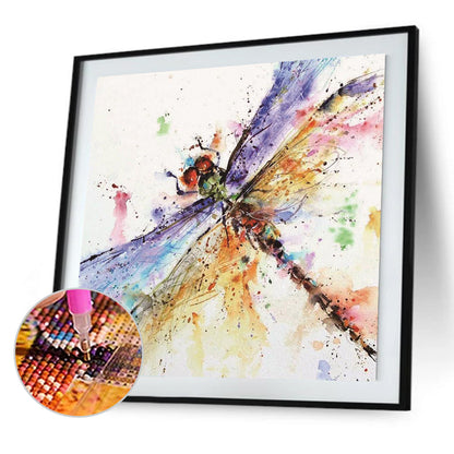 Dragonfly - Full Square Drill Diamond Painting 30*30CM