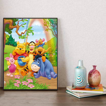 Winnie The Pooh - Full Square Drill Diamond Painting 30*40CM