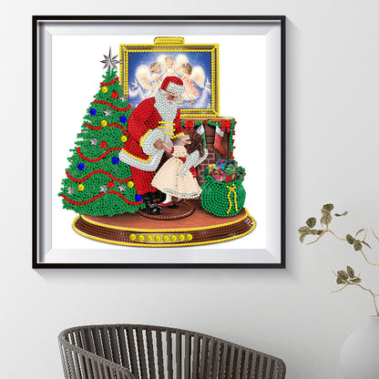 Santa Claus - Special Shaped Drill Diamond Painting 30*30CM