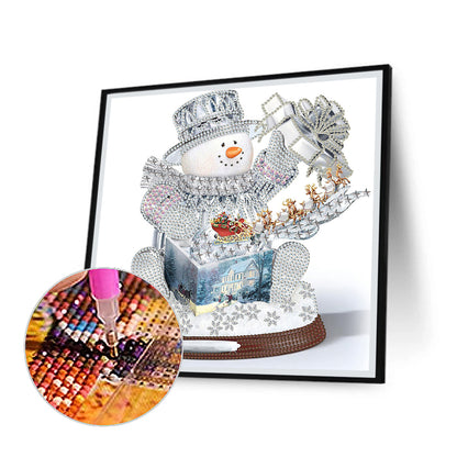 Christmas Snowman - Special Shaped Drill Diamond Painting 30*30CM