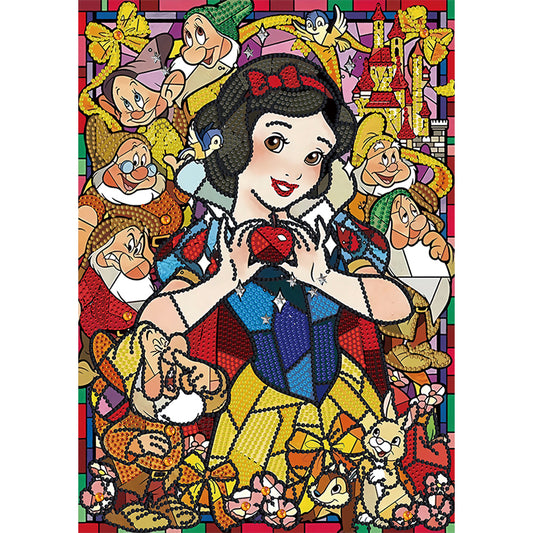 Snow White - Special Shaped Drill Diamond Painting 30*40CM