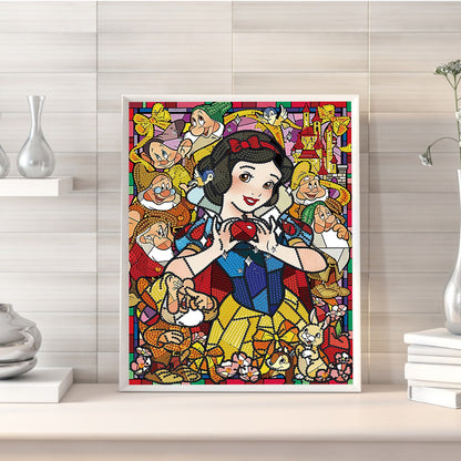 Snow White - Special Shaped Drill Diamond Painting 30*40CM