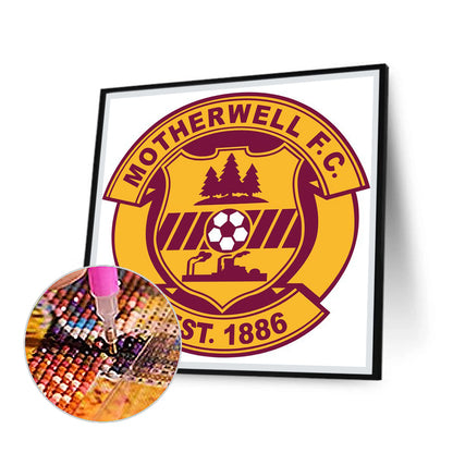 Motherwell Football Club 30*30CM(Canvas) Full Square Drill Diamond Painting