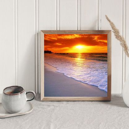 Sunset Sunset - Full Square Drill Diamond Painting 30*30CM