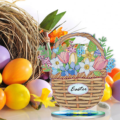 DIY Desk Diamonds Mosaic Ornament Handmade PVC Art Crafts Single Sided Kids Gift