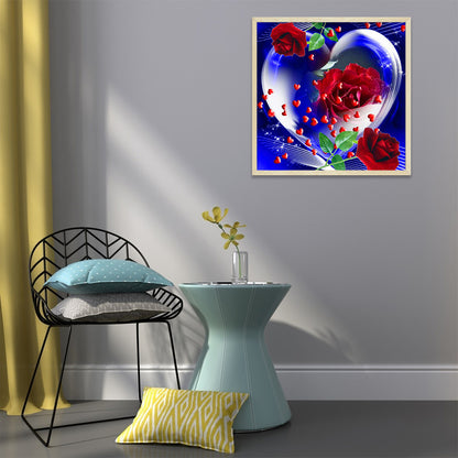 Love Rose - Full Square Drill Diamond Painting 30*30CM