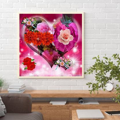 Love Rose - Full Square Drill Diamond Painting 30*30CM