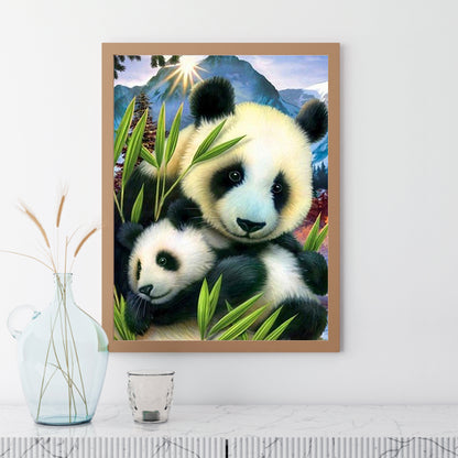 Panda - Full Round Drill Diamond Painting 30*40CM