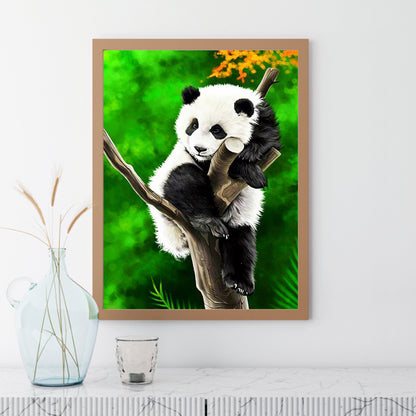 Panda - Full Round Drill Diamond Painting 30*40CM