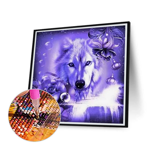 Wolf - Full Round Drill Diamond Painting 40*40CM