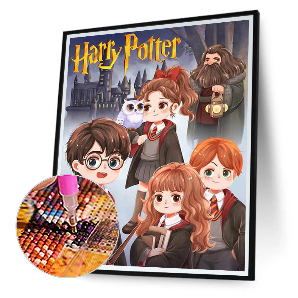 Harry Potter - Full Round Drill Diamond Painting 40*50CM