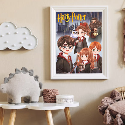 Harry Potter - Full Round Drill Diamond Painting 40*50CM