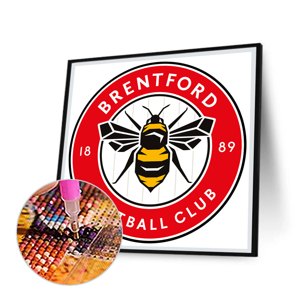 Brentford Football Club - Full Round Drill Diamond Painting 35*35CM