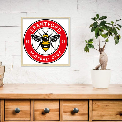 Brentford Football Club - Full Round Drill Diamond Painting 35*35CM