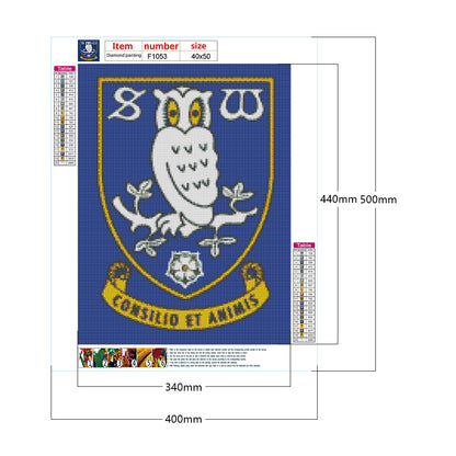 Hillsborough Stadium - Full Square Drill Diamond Painting 40*50CM