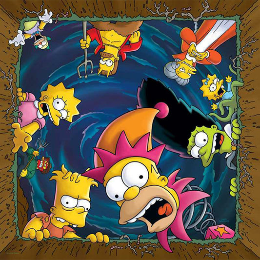 The Simpsons - Full Round Drill Diamond Painting 45*45CM