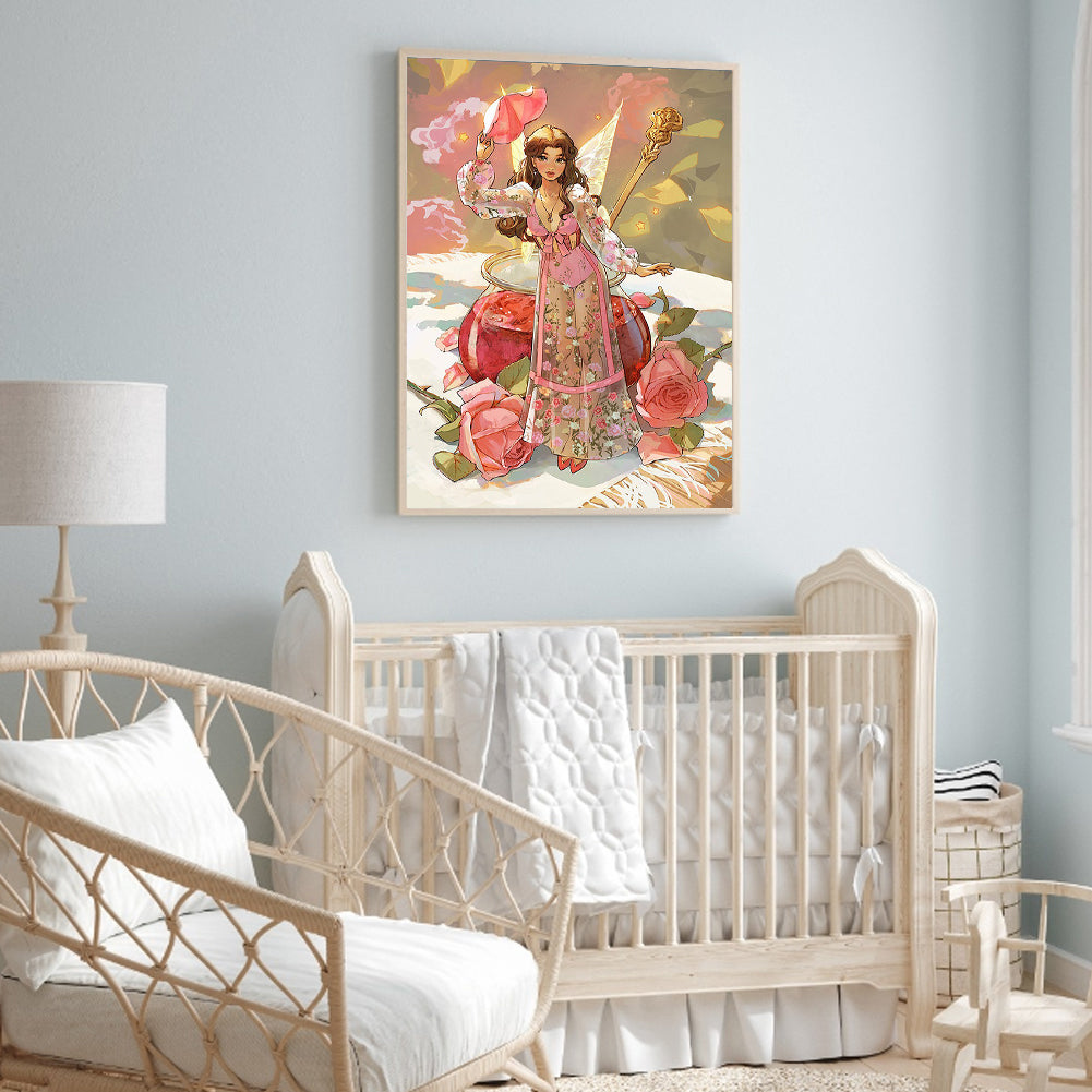 Anime Princess - Full Round Drill Diamond Painting 40*50CM