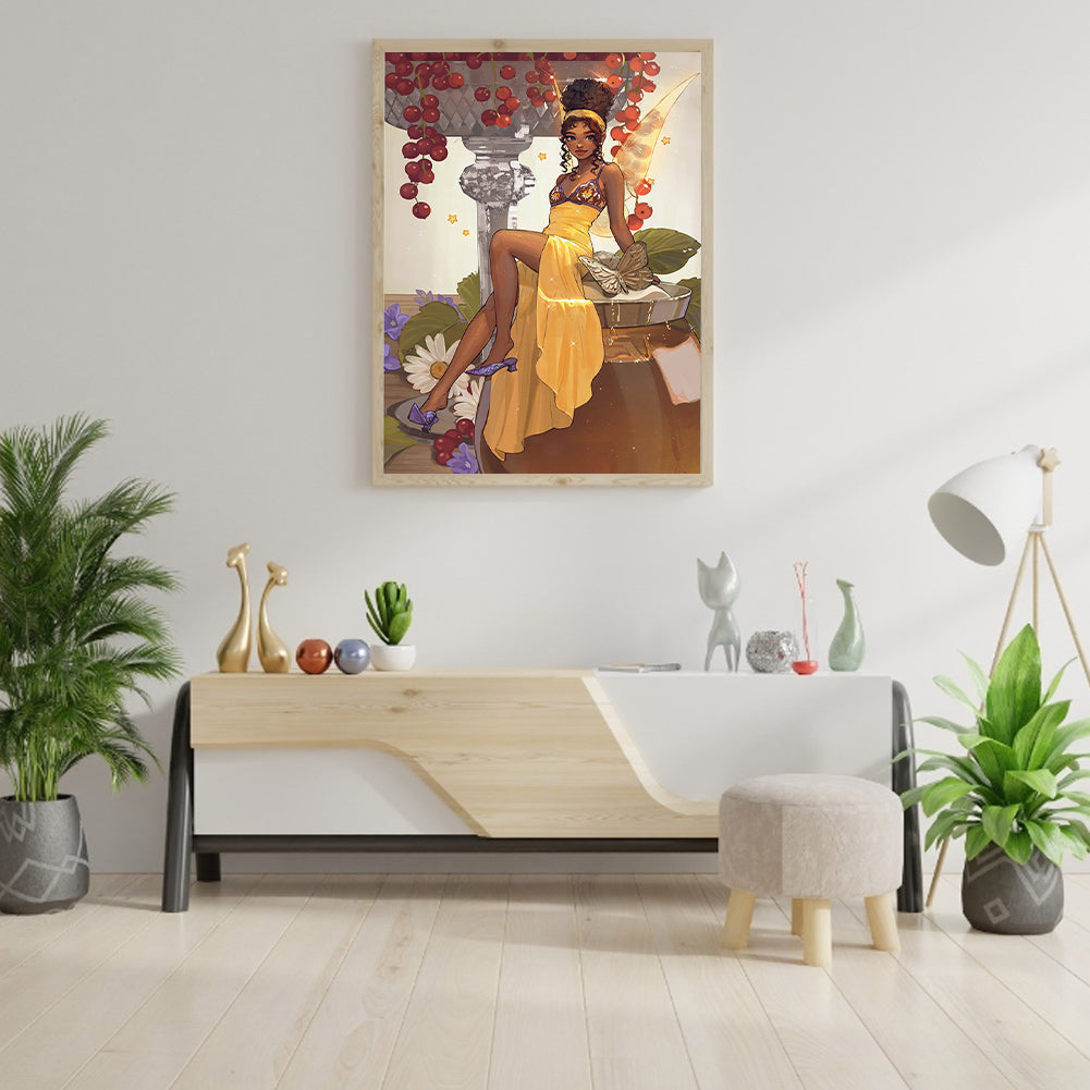 Anime Princess - Full Round Drill Diamond Painting 40*50CM