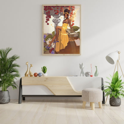 Anime Princess - Full Round Drill Diamond Painting 40*50CM