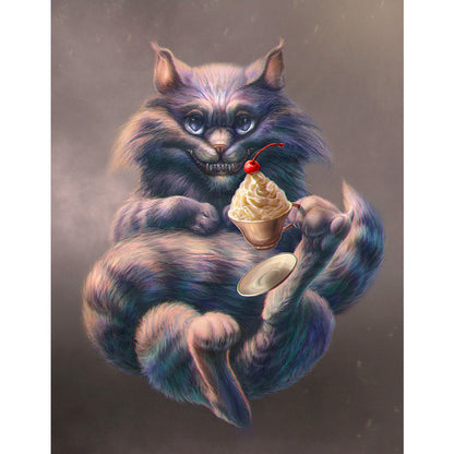 Chinchilla - Full Round Drill Diamond Painting 30*40CM