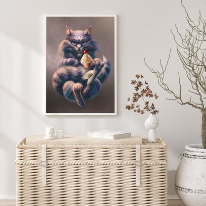 Chinchilla - Full Round Drill Diamond Painting 30*40CM