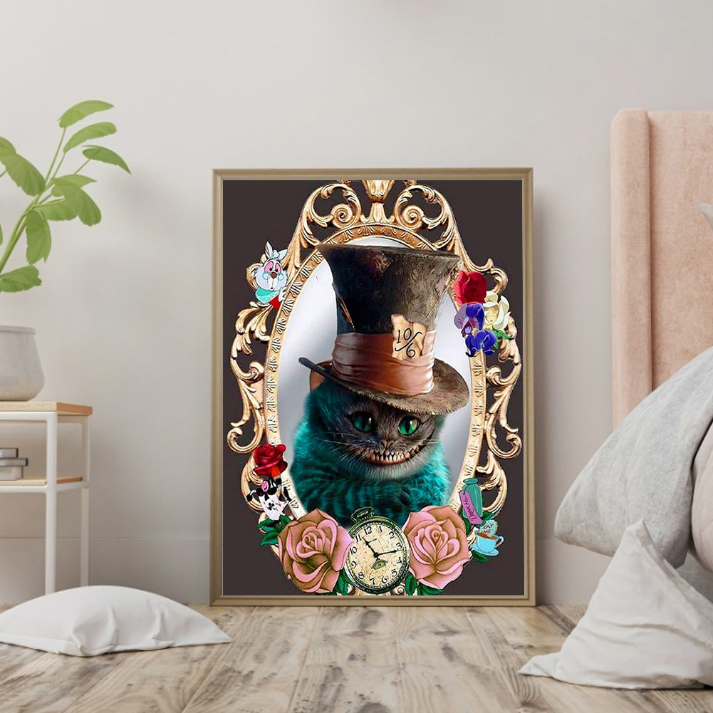 Alice In Wonderland - Full Round Drill Diamond Painting 30*40CM