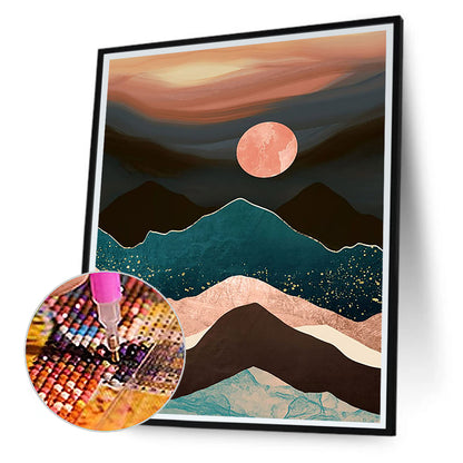 Sunset Sunset - Full Round Drill Diamond Painting 30*40CM