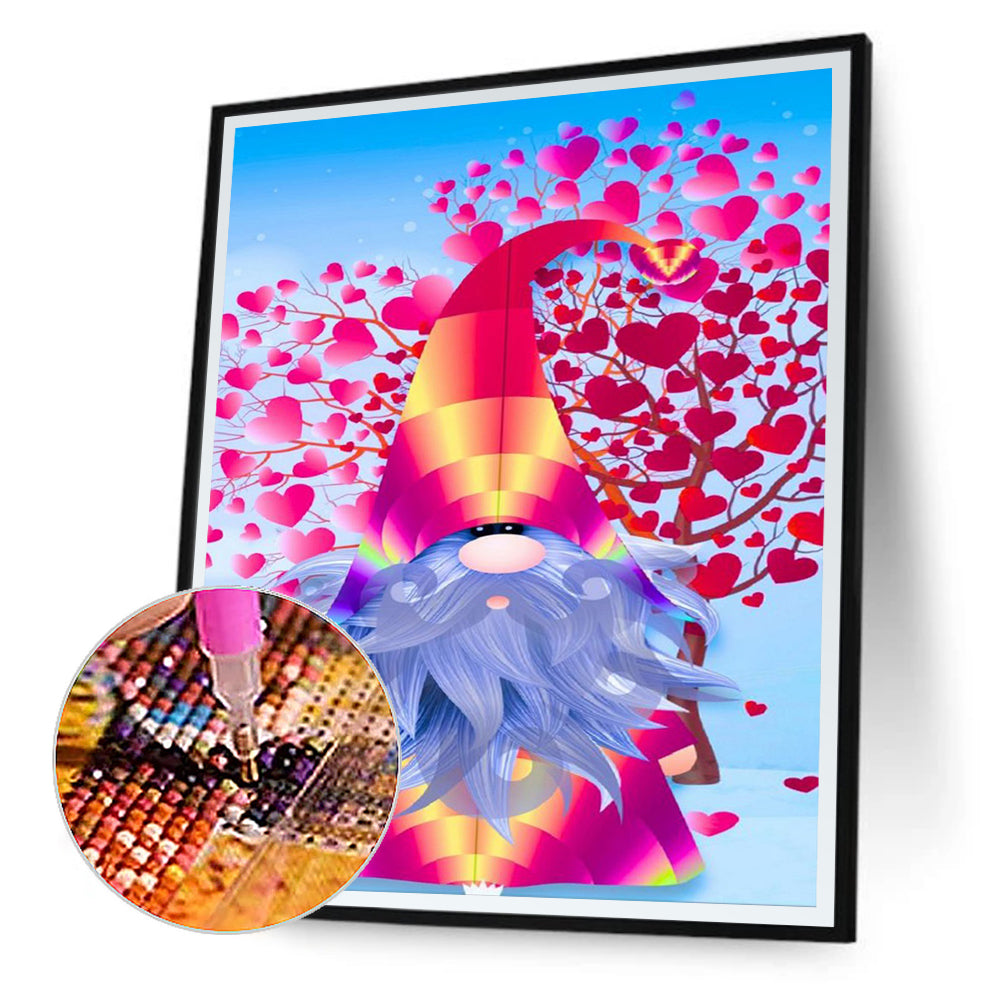 Colorful Love Goblin 30*40CM(Canvas) Full Round Drill Diamond Painting